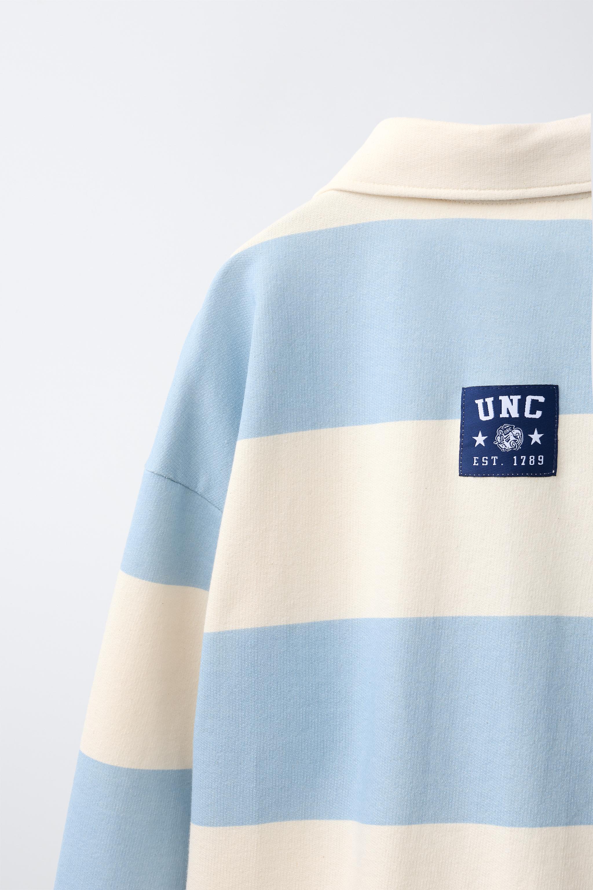 NORTH CAROLINA PARK FIELDS ® STRIPED HEAVYWEIGHT POLO